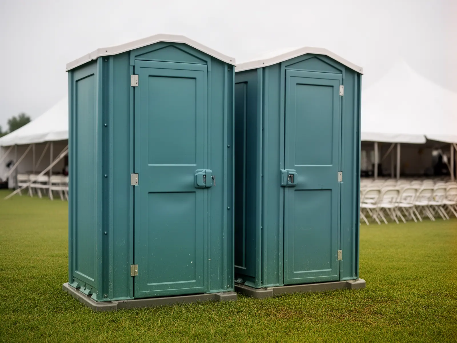 Clean porta potty unit from Morris & Burke Porta Potty Rental in Philadelphia, PA